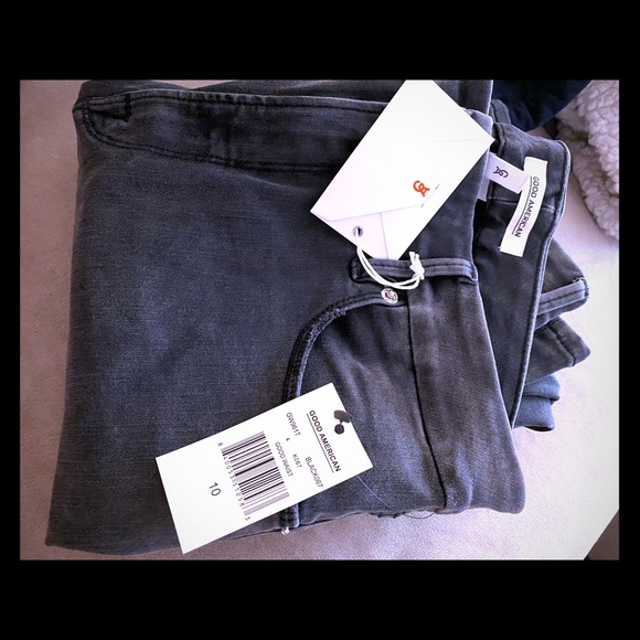 Good American Denim - Good American Good Waist Black067 size 10
